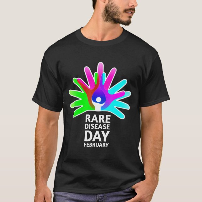 Camiseta Rare Disease Awareness Shirt - Rare Diseases Day 2 (Anverso)