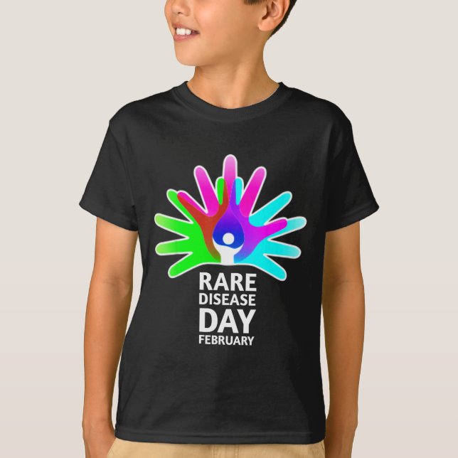 Camiseta Rare Disease Awareness Shirt - Rare Diseases Day 2 (Anverso)