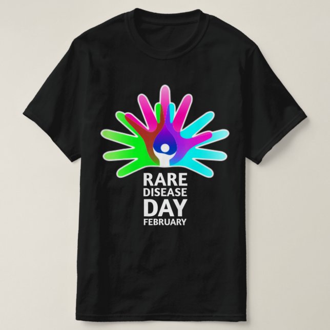 Camiseta Rare Diseases Day 2022 - Rare Disease Awareness T- (Diseño del anverso)