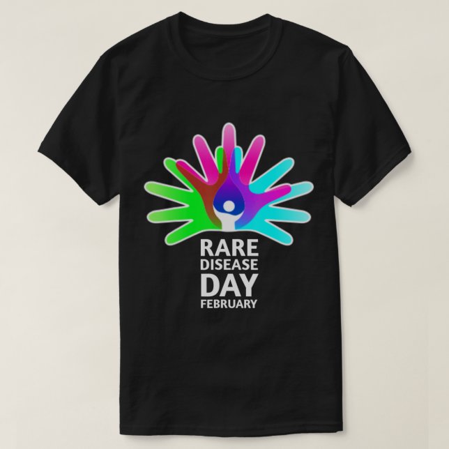 Camiseta Rare Diseases Day 2022 - Rare Disease Awareness T- (Diseño del anverso)