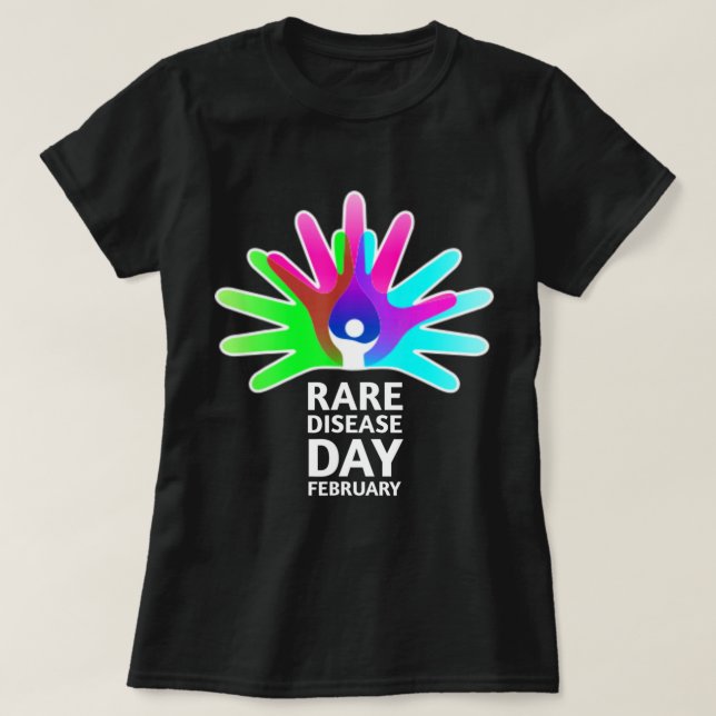 Camiseta Rare Diseases Day 2022 - Rare Disease Awareness T- (Diseño del anverso)