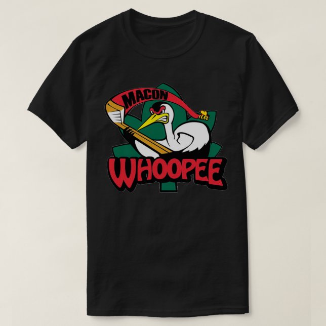 Camiseta RARE Macon Whoopee (Diseño del anverso)