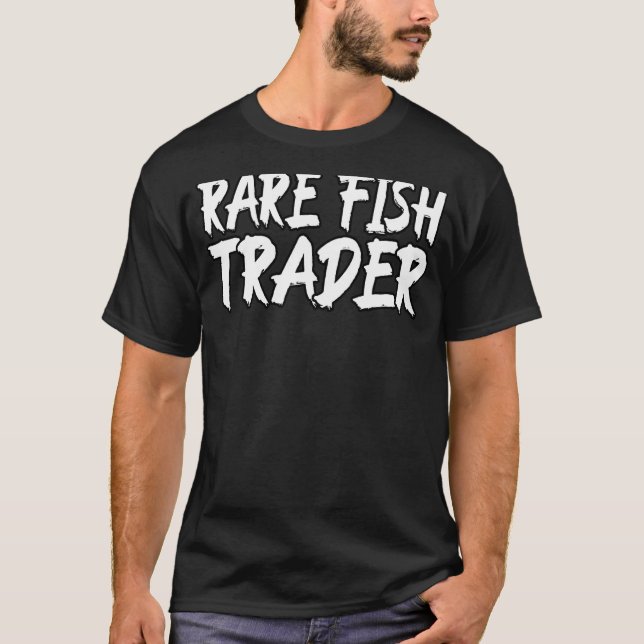 Camiseta Raro Comerciante De Peces Sigma Grindset Meme Vira (Anverso)