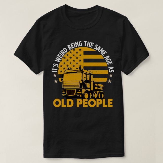 Camiseta Raro de Itx27s siendo la misma edad que la gente m (Diseño del anverso)