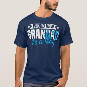 Camiseta Raro gracioso retro orgulloso nuevo abuelo es niño