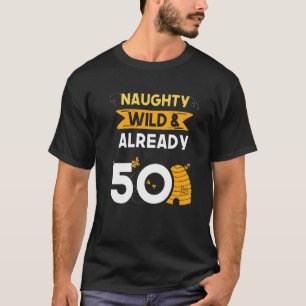 Camiseta Raro Salvaje y ya 50 Cumpleaños Beekeeper Bee
