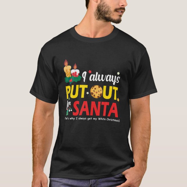 Camiseta Raro Siempre Lo Puse Para Navidades De Santa X (Anverso)