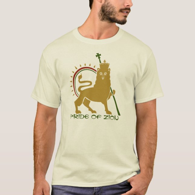 Camiseta Ras - orgullo de Zion (Anverso)