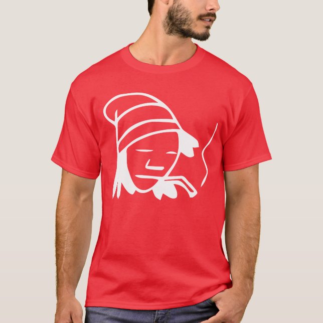 Camiseta Ras Tafari, esquema (Anverso)