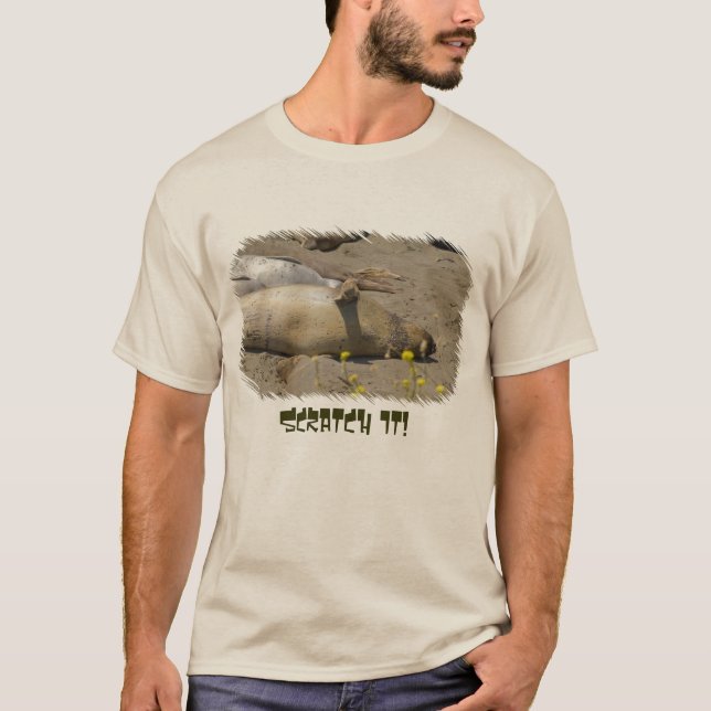Camiseta ¡Rasca! (Anverso)