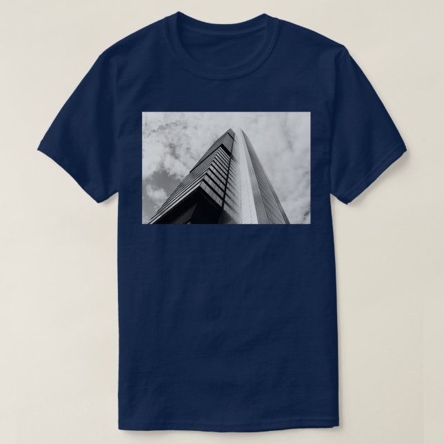 Camiseta Rascacielos de arquitectura (Diseño del anverso)