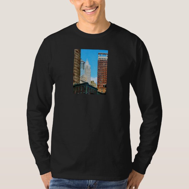Camiseta Rascacielos de Manhattan (Anverso)