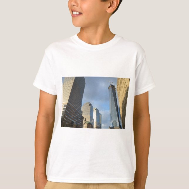 Camiseta Rascacielos de Nueva York (Anverso)