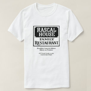 Camiseta Rascal House Family Restaurant, DarioNwood, IL