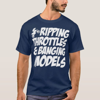 Camiseta Rascando Gargantas Y Modelos Banging Camisas diver