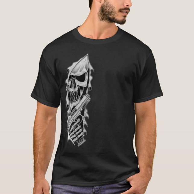 Camiseta Rasgón de Gangsta (Anverso)