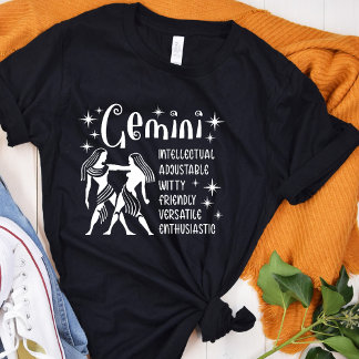 Camiseta Rasgos de personalidad del horóscopo del Rótulo zo