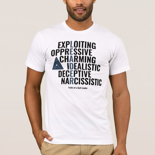 Camiseta Rasgos de un líder culto (Anverso)