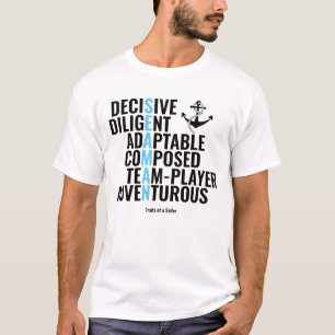 Camiseta Rasgos de un marinero
