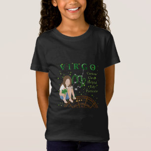 Camiseta Rasgos de Virgo Zodiaco para niños