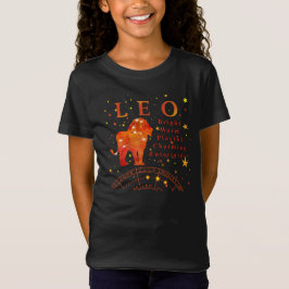 Camiseta Rasgos de Zodiaco Retro Cute para Niños