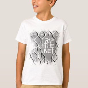 Camiseta Rasgue el neto (el hockey)