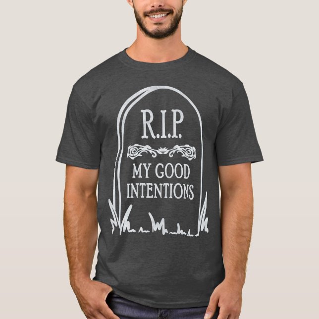 Camiseta RASGUE mi buena piedra sepulcral del sepulcro de (Anverso)