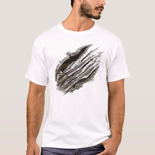 Camiseta ¡rasguño! (Anverso)