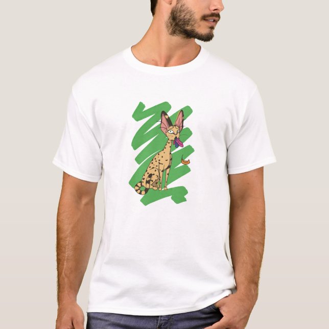 Camiseta Rasguño de la sabana (Anverso)