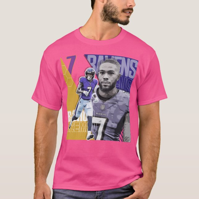 Camiseta Rashod Bateman Football Shirestry 2 (Anverso)