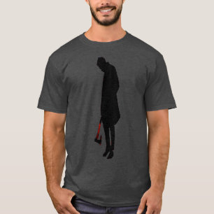 Camiseta Raskolnikov negro clásico TShirt