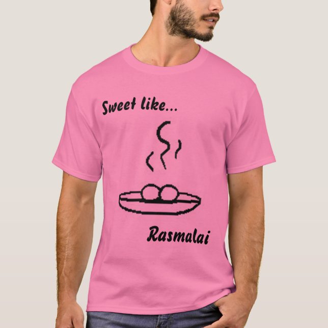 Camiseta rasmalai (4), dulce como…, Rasmalai (Anverso)