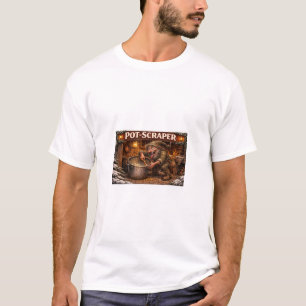 Camiseta Raspador de Olla Duende de Yule Islandés