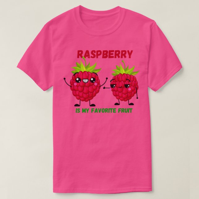 Camiseta Raspberry (Diseño del anverso)