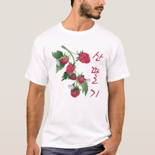 Camiseta Raspberry coreana