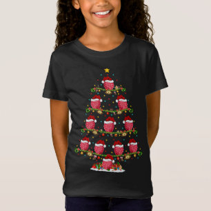 Camiseta Raspberry Fruit Lover Xmas Santa Raspberry Navidad