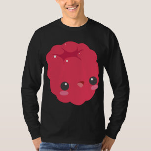 Camiseta Raspberry Fruit Vegetables Vegan Healodies P