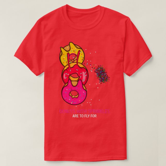 Camiseta Rasplante Donut Lover Gift (Diseño del anverso)