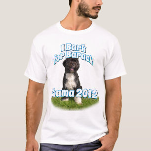 Camiseta Raspo para Barack, BO el primer perro Obama
