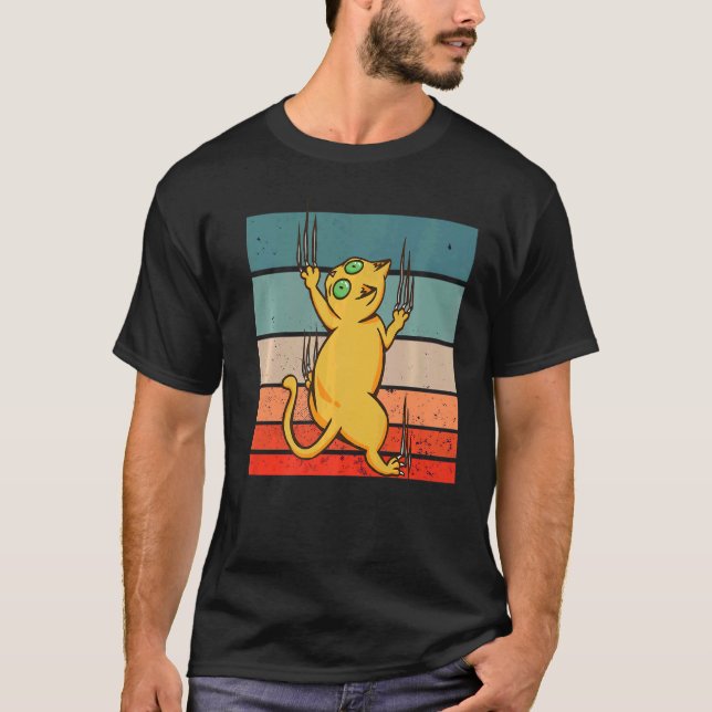 Camiseta Raspones de gato (Anverso)