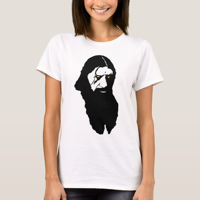 Camiseta Rasputin--Negro (Anverso)