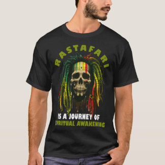 Camiseta Rasta Dreadlocks acalló rasta de bandera etíope