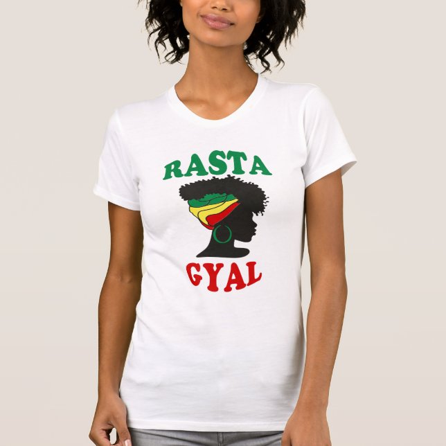 Camiseta Rasta Gyal T-Shirt (Anverso)
