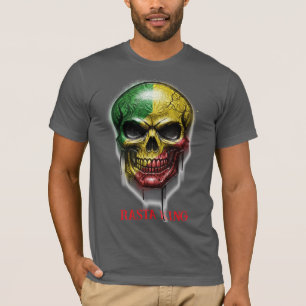 CAMISETA RASTA KING SKULL