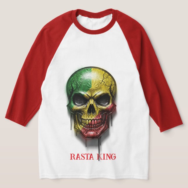 CAMISETA RASTA KING SKULL (Distribución)