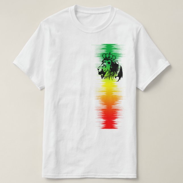 Camiseta Rasta - León de Judá (Diseño del anverso)