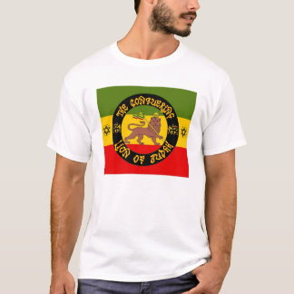 Camiseta Rasta - león de Judah - reggae - T. Shirt