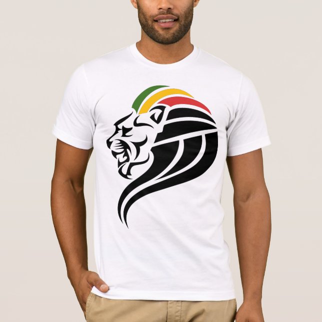 Camiseta Rasta León de Judah T-Shirt (Anverso)
