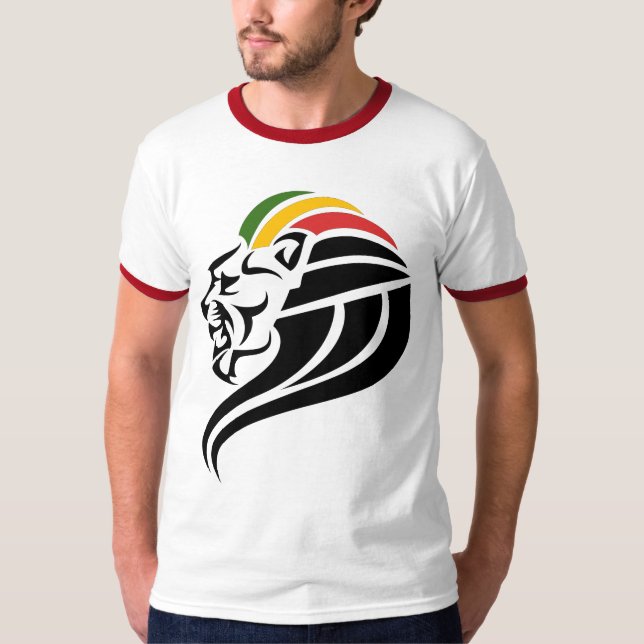 Camiseta Rasta León de Judah T-Shirt (Anverso)