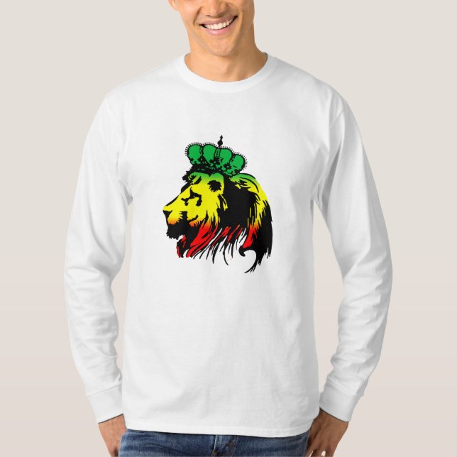 Camiseta Rasta León de Judah T-Shirt (Anverso)